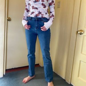 Vintage Straight Cut Jeans
